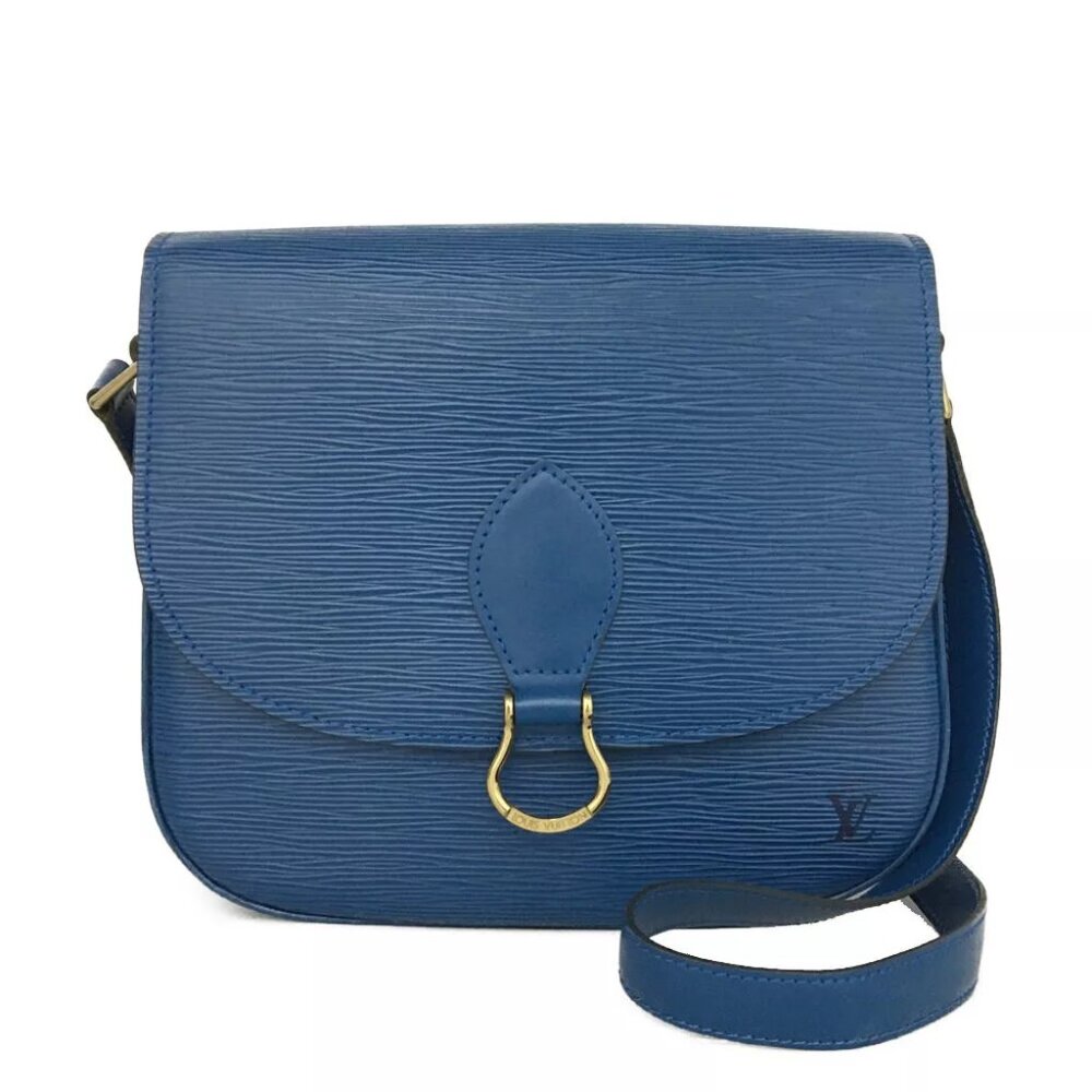 ❌SOLD❌ Authentic Louis Vuitton Saint Cloud GM Epi Leather Crossbody Shoulder Bag - Picture 1 of 17